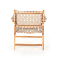 Four Hands Calim Light Beige Woven Chair