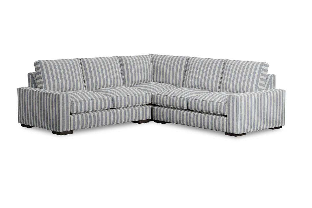 Edgewater Sea Lane Dark Blue Small Two-arm Sectional