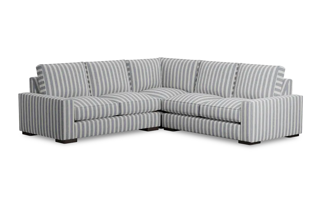 Edgewater Sea Lane Dark Blue Small Two-arm Sectional Edgewater Sea Lane Dark Blue Small Two-arm Sectional
