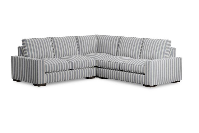 Edgewater Sea Lane Dark Blue Small Two-arm Sectional