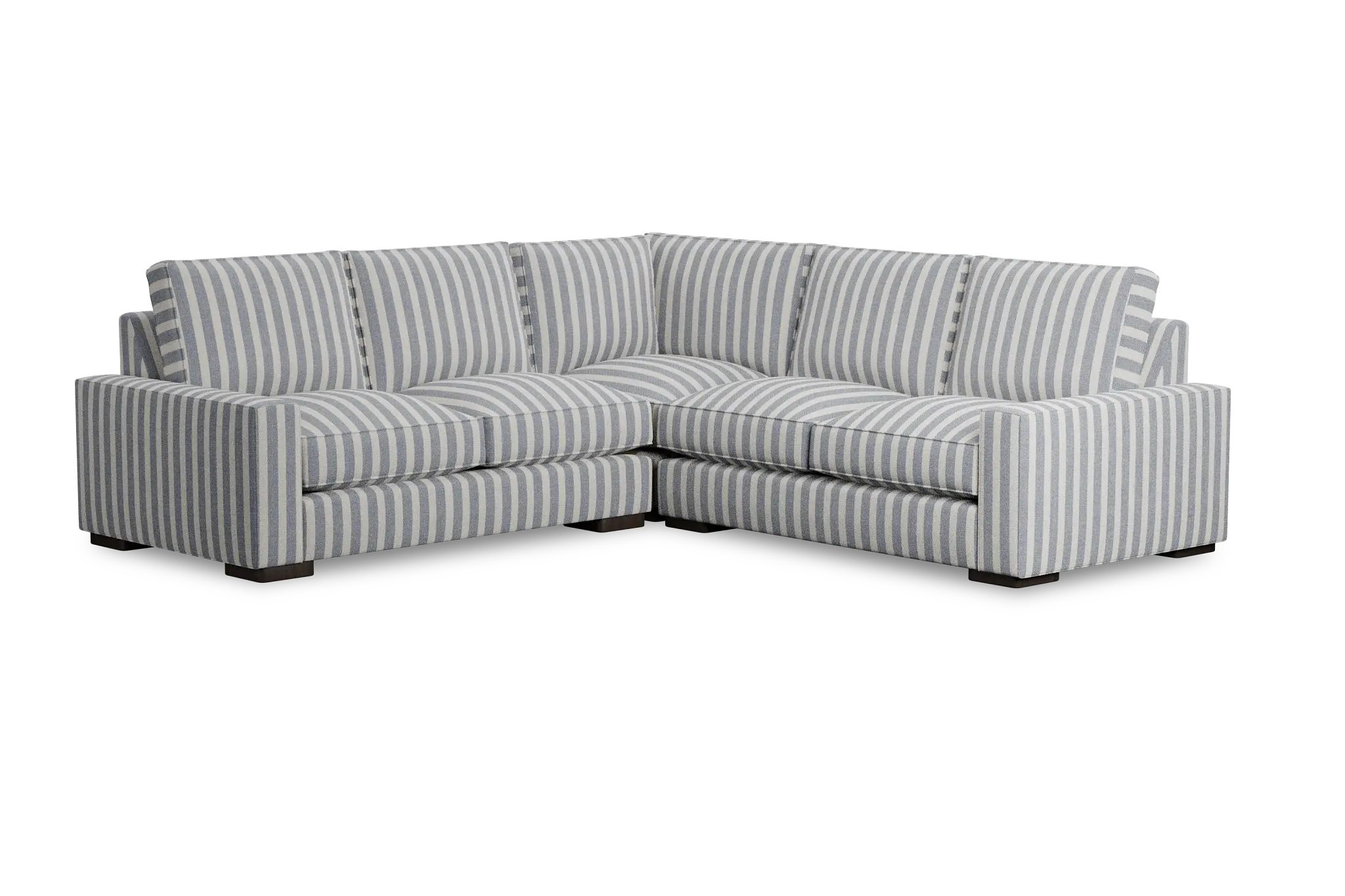 Edgewater Sea Lane Dark Blue Small Two-arm Sectional Edgewater Sea Lane Dark Blue Small Two-arm Sectional