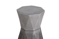 Caz Dark Gray Accent Table