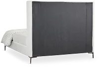 Kent Light Beige Uph Panel Bed