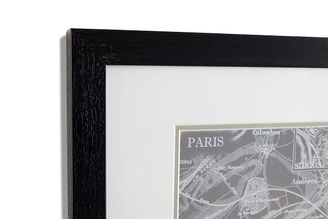 Atlas Gray Framed Wall Art