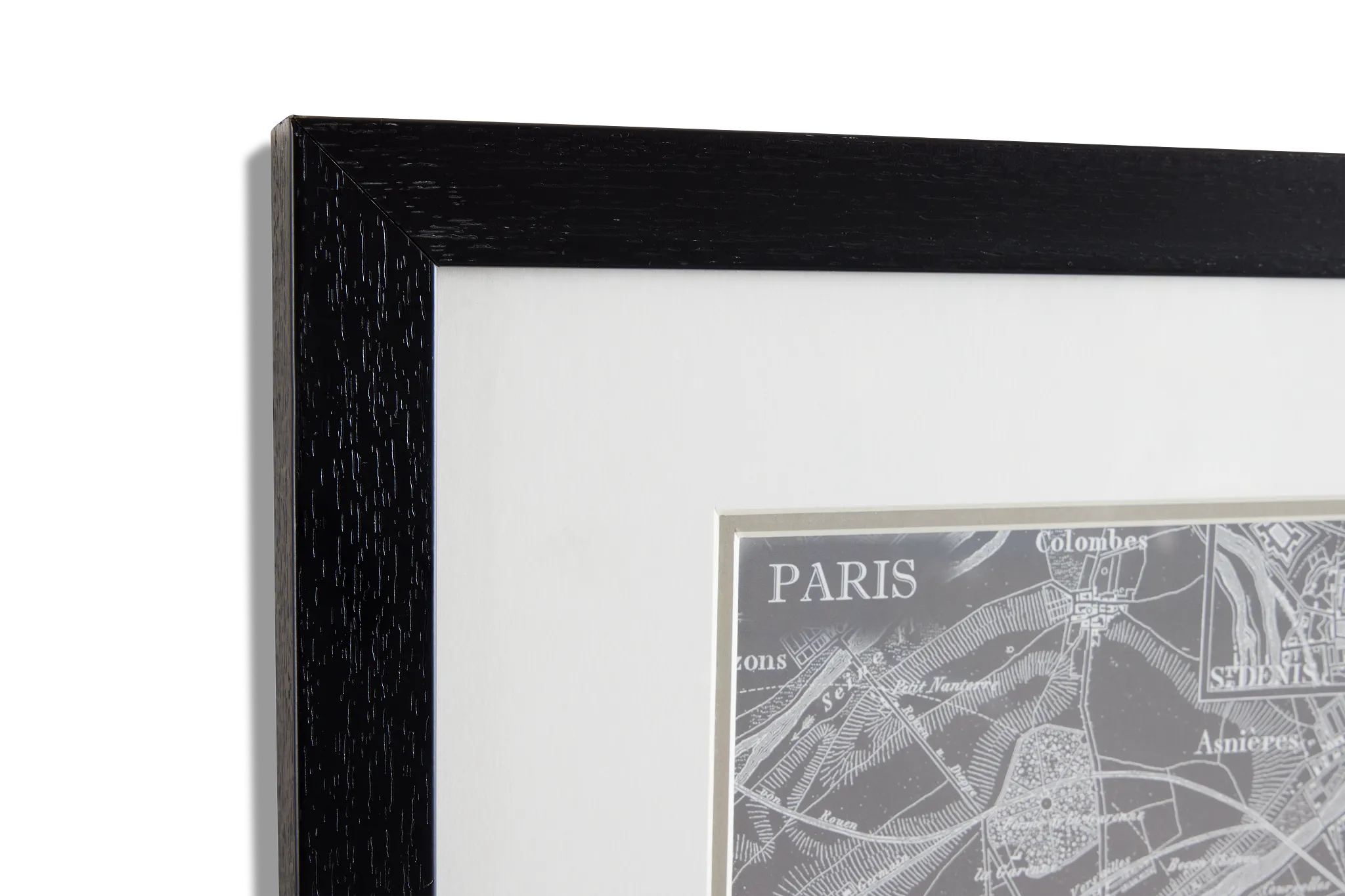 Atlas Gray Framed Wall Art