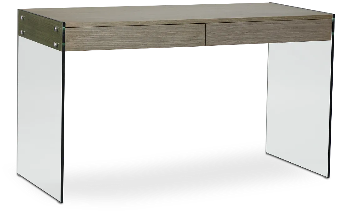 Olympia Gray Writing Desk