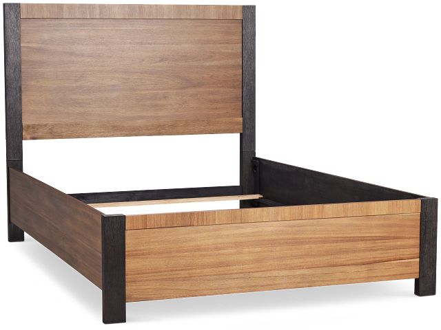 Jackson Two-tone Panel Bed