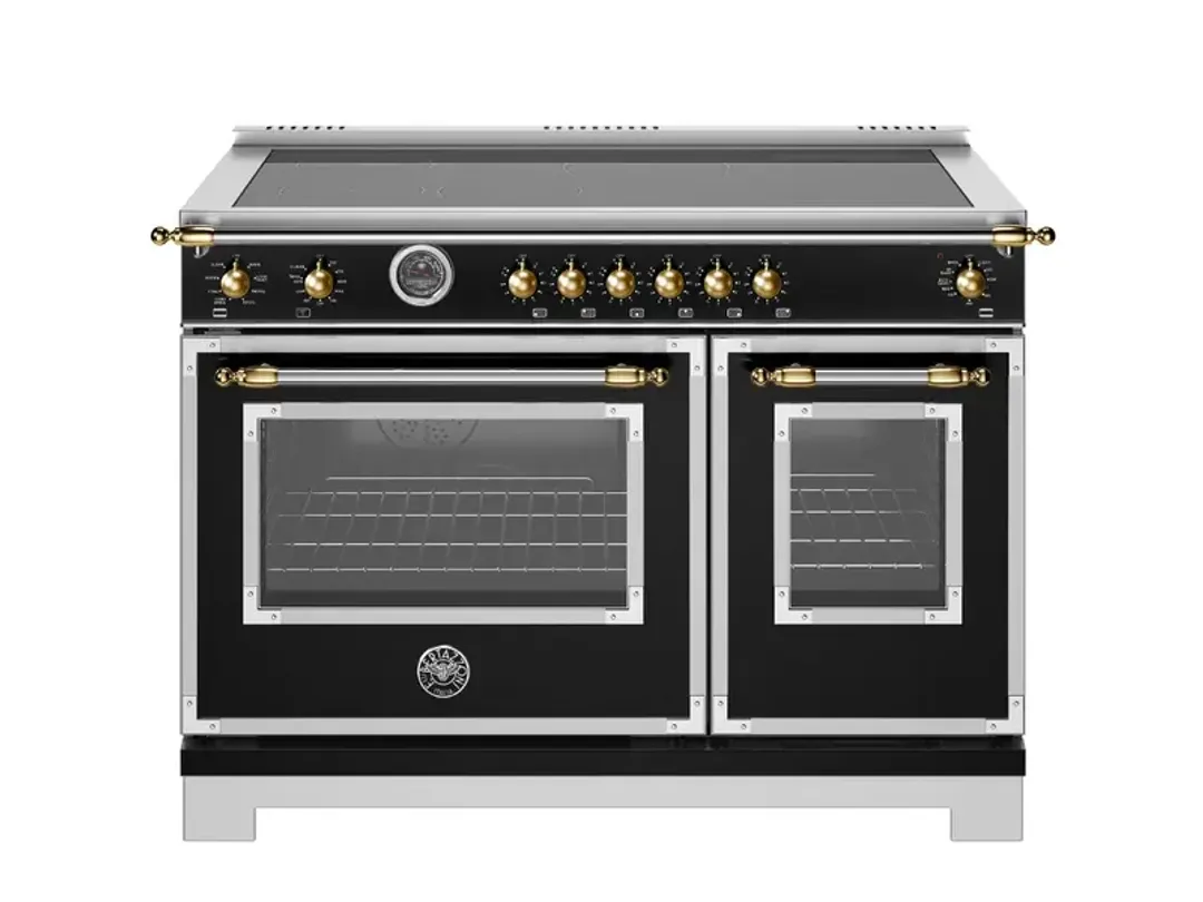 Bertazzoni Heritage Series Black 48" Induction Range