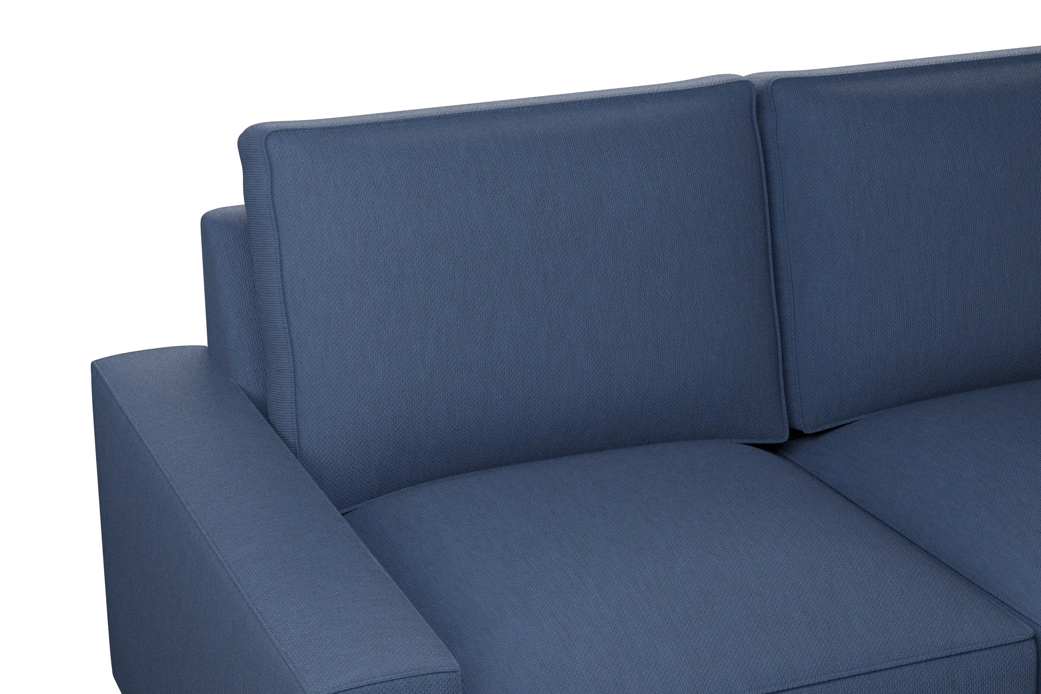 Edgewater Revenue Dark Blue Large Right Chaise Sectional