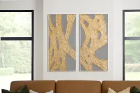 Jude Gold Framed Wall Art