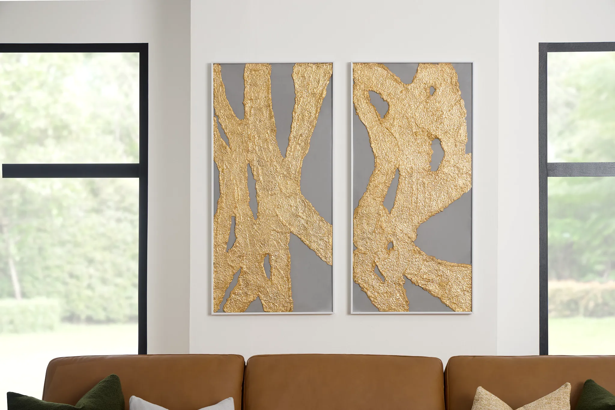 Jude Gold Framed Wall Art