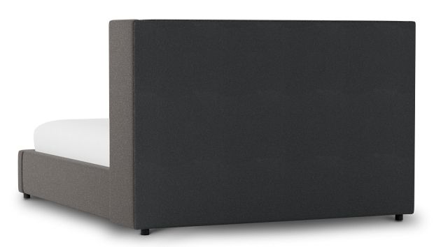 Captiva Elite Dark Gray 48" Upholstered Shelter Bed