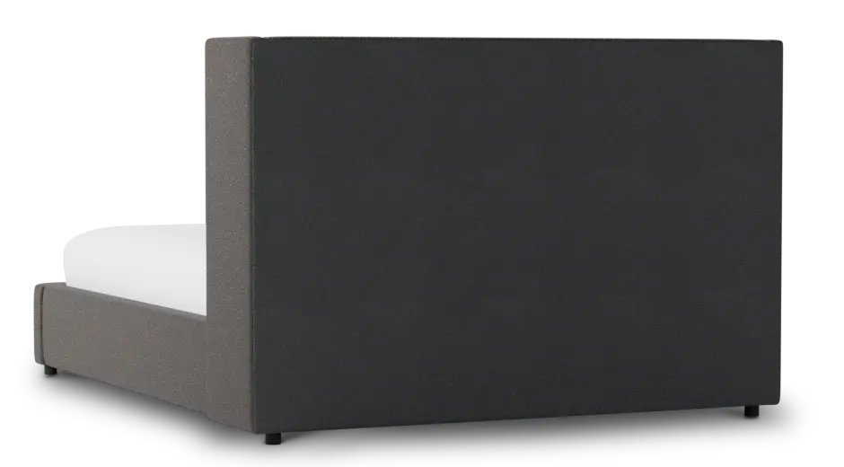 Captiva Elite Dark Gray 48" Upholstered Shelter Bed Captiva Elite Dark Gray 48" Upholstered Shelter Bed