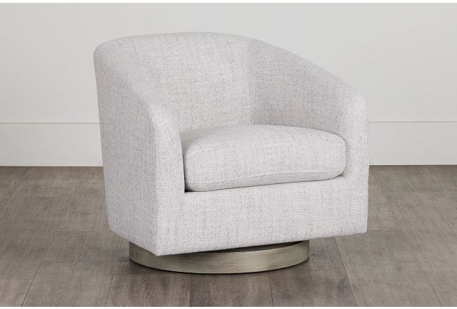Paloma Gray Fabric Accent Chair