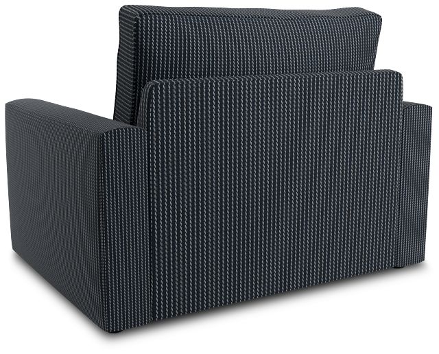 Siesta Lucy Navy Fabric Memory Foam Sleeper