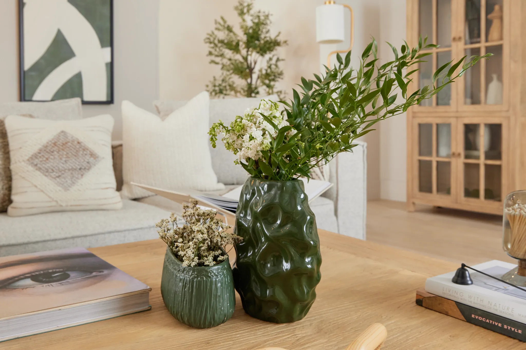 Terran Dark Green Large Vase