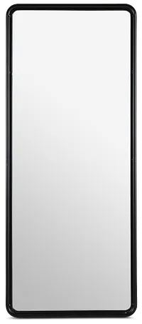Reno Black Metal Floor Mirror