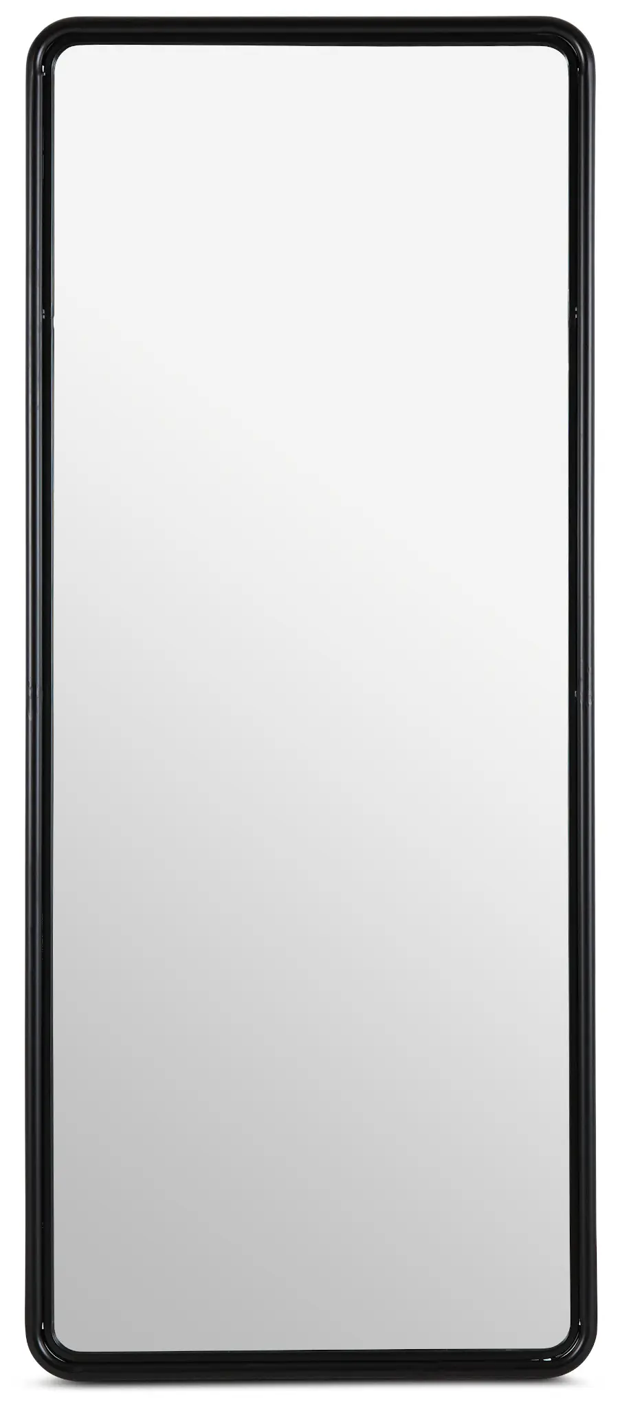 Reno Black Metal Floor Mirror Reno Black Metal Floor Mirror