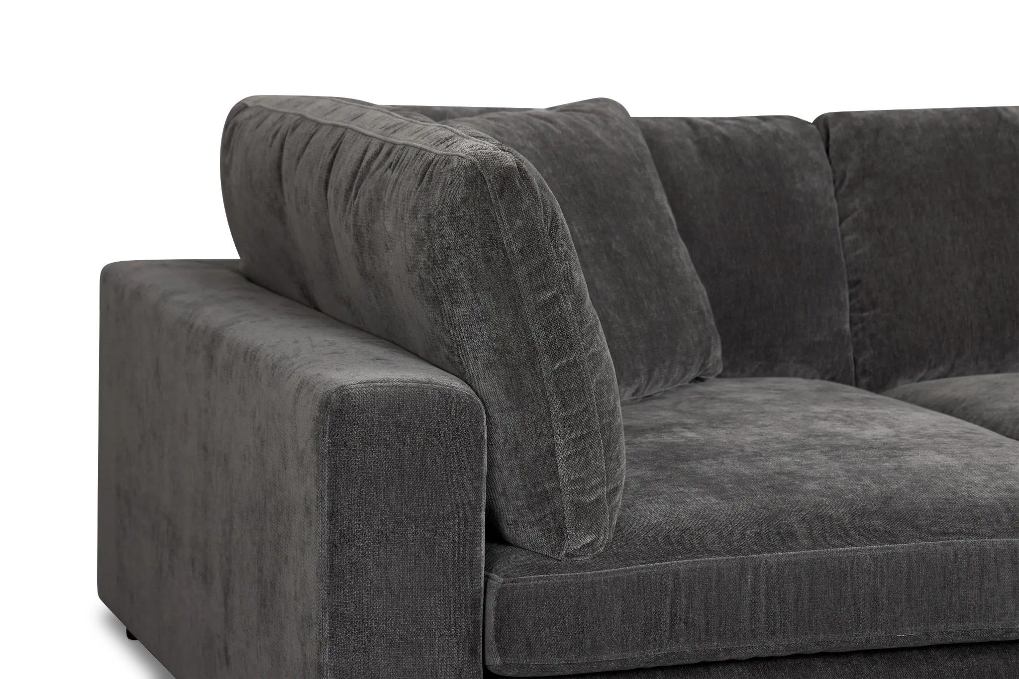 Lounge Dark Gray Fabric Left Chaise Sectional Lounge Dark Gray Fabric Left Chaise Sectional