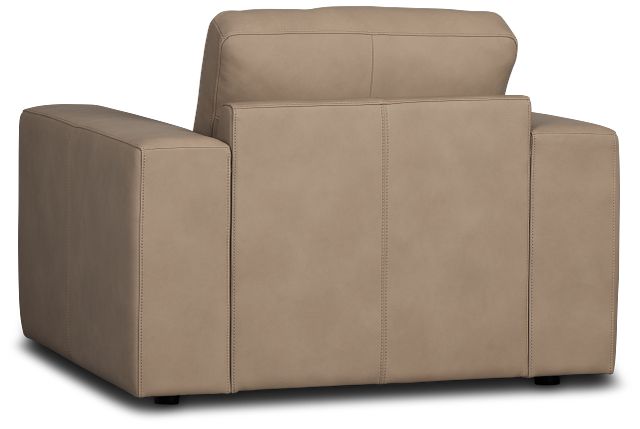 Kellan Taupe Leather Chair