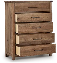 Salt Lake Mid Tone 5-drawer Chest