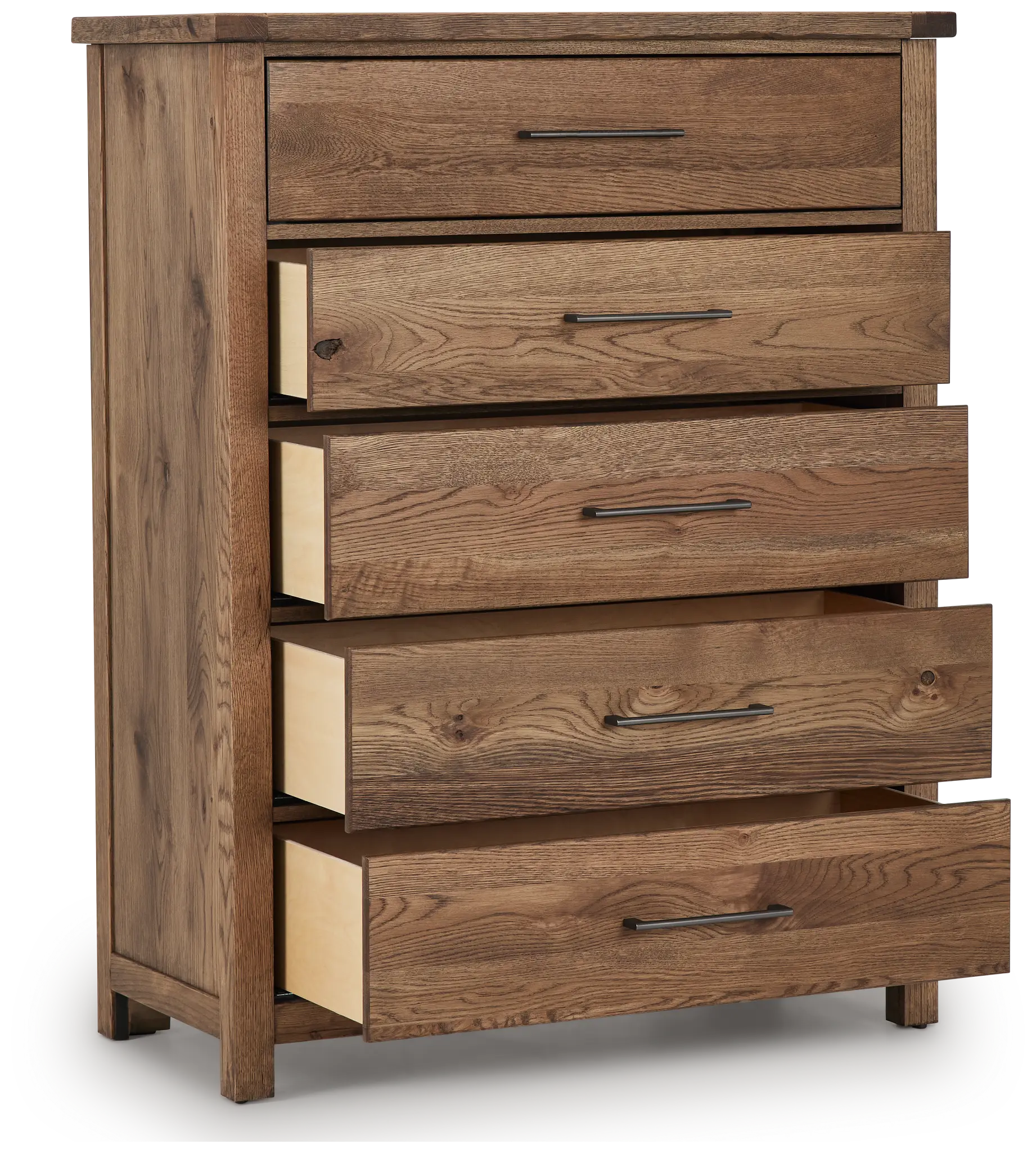 Salt Lake Mid Tone 5-drawer Chest Salt Lake Mid Tone 5-drawer Chest