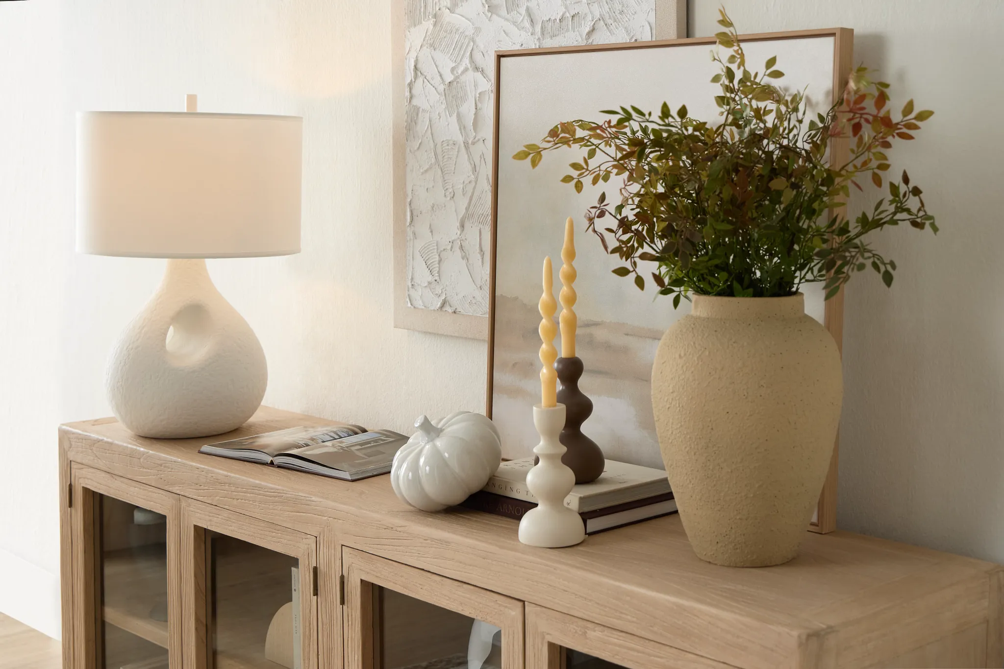 Lipp Light Tone 4 Door Cabinet