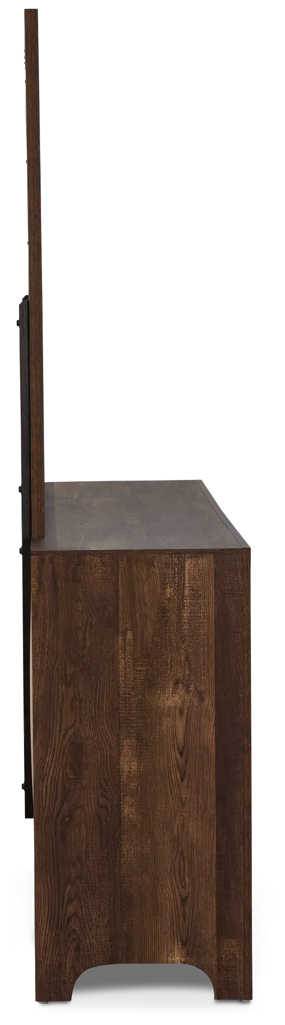 Ollie Dark Tone Dresser & Mirror Ollie Dark Tone Dresser & Mirror