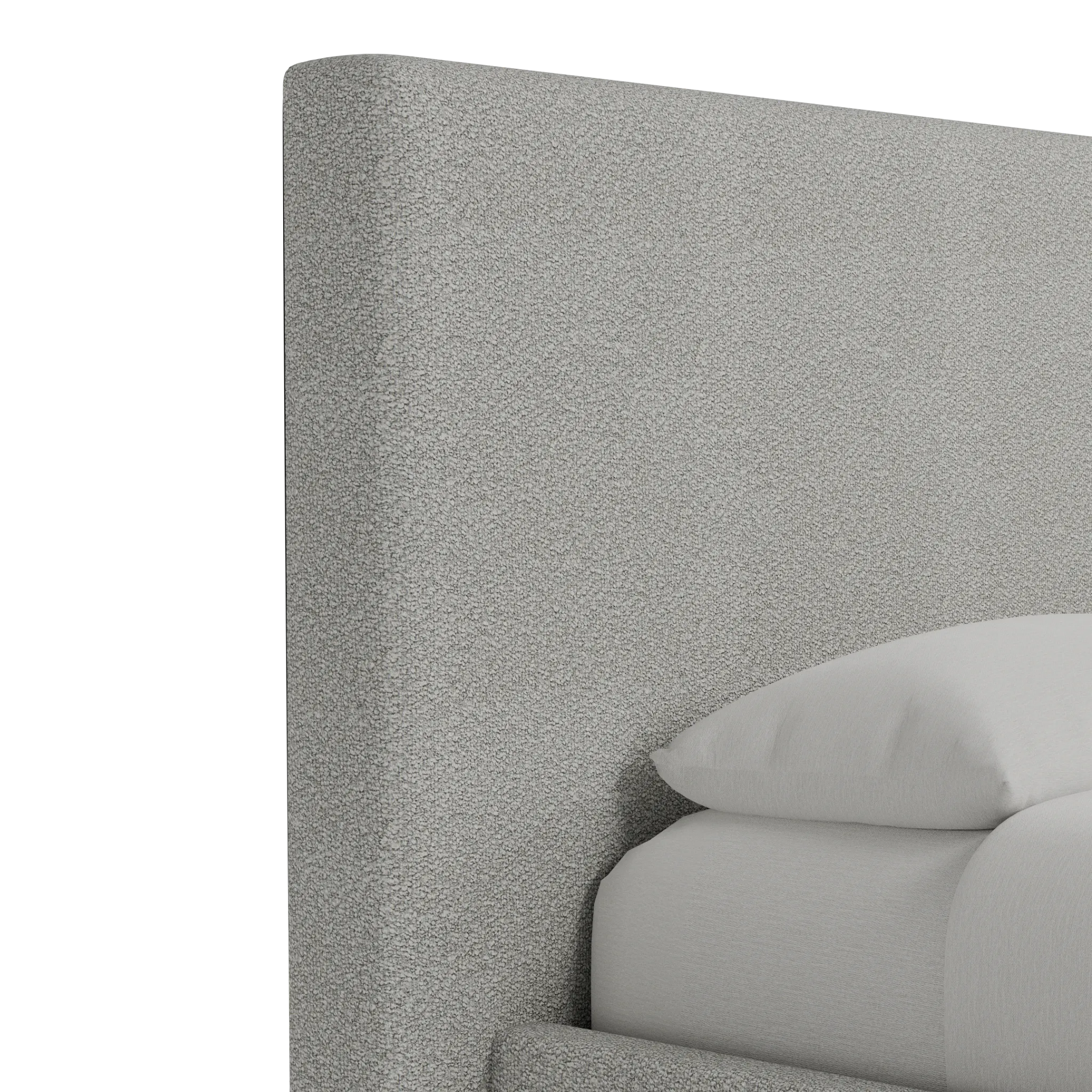 Grayton Sutton 54" Upholstered Platform Bed