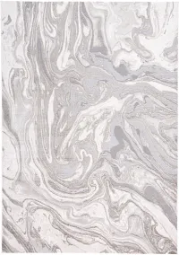 Prim Light Gray 8x11 Area Rug