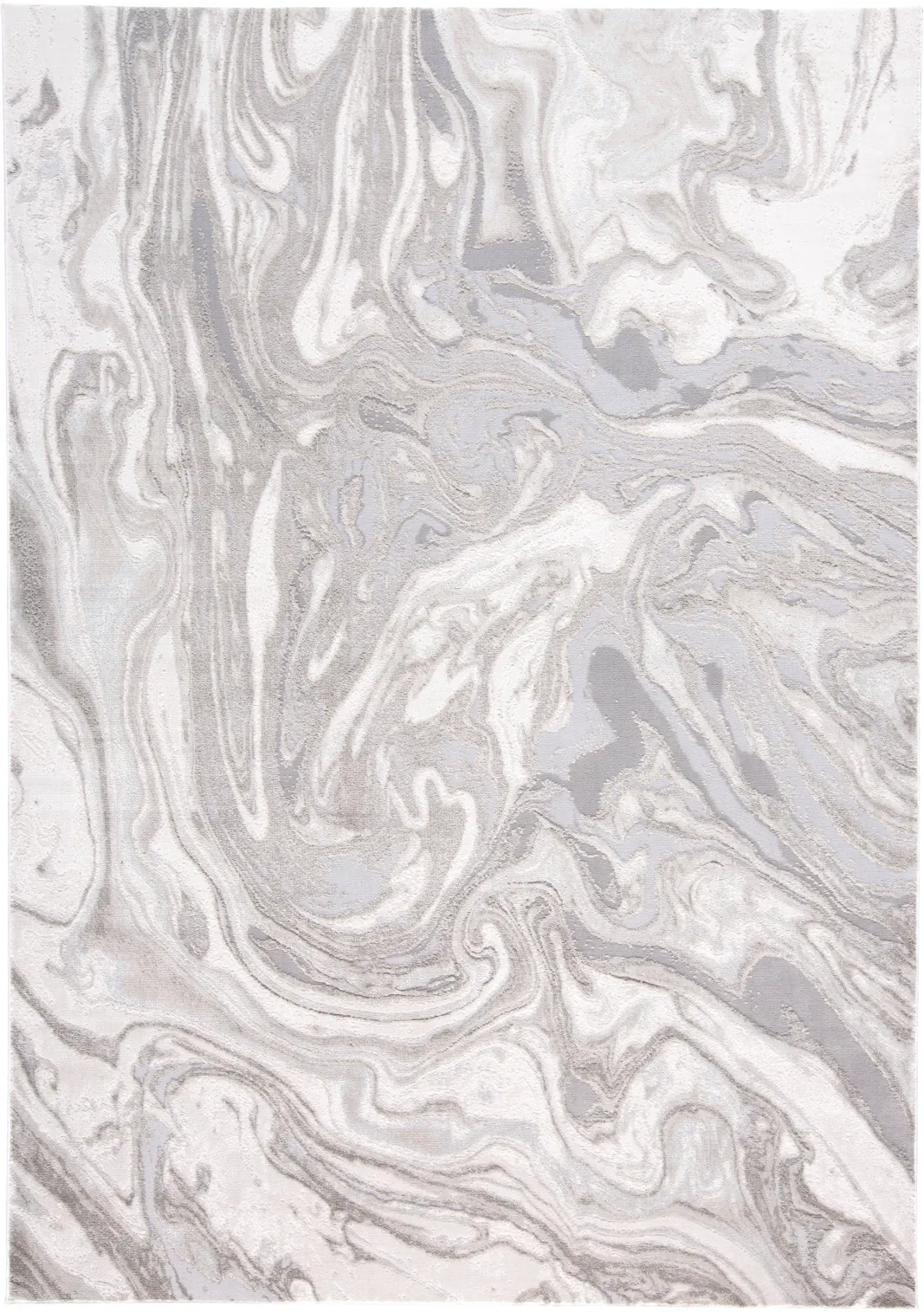 Prim Light Gray 8x11 Area Rug