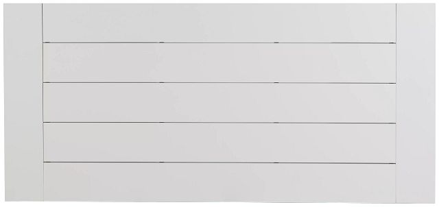 Linear White 87" Rectangular Table (4)