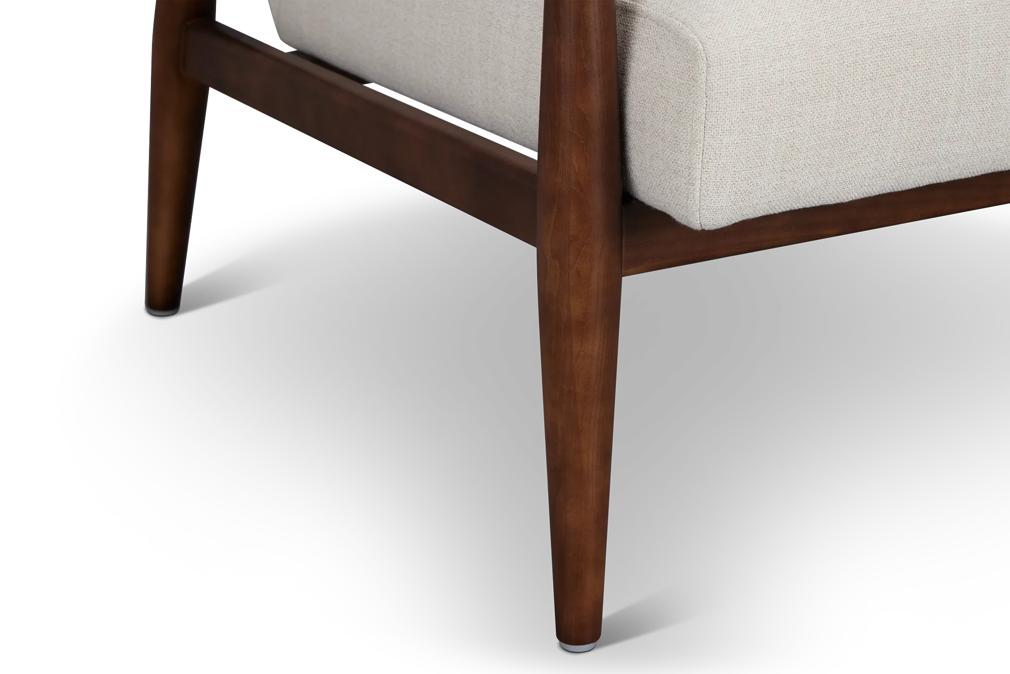 Gerry Light Beige Fabric Accent Chair