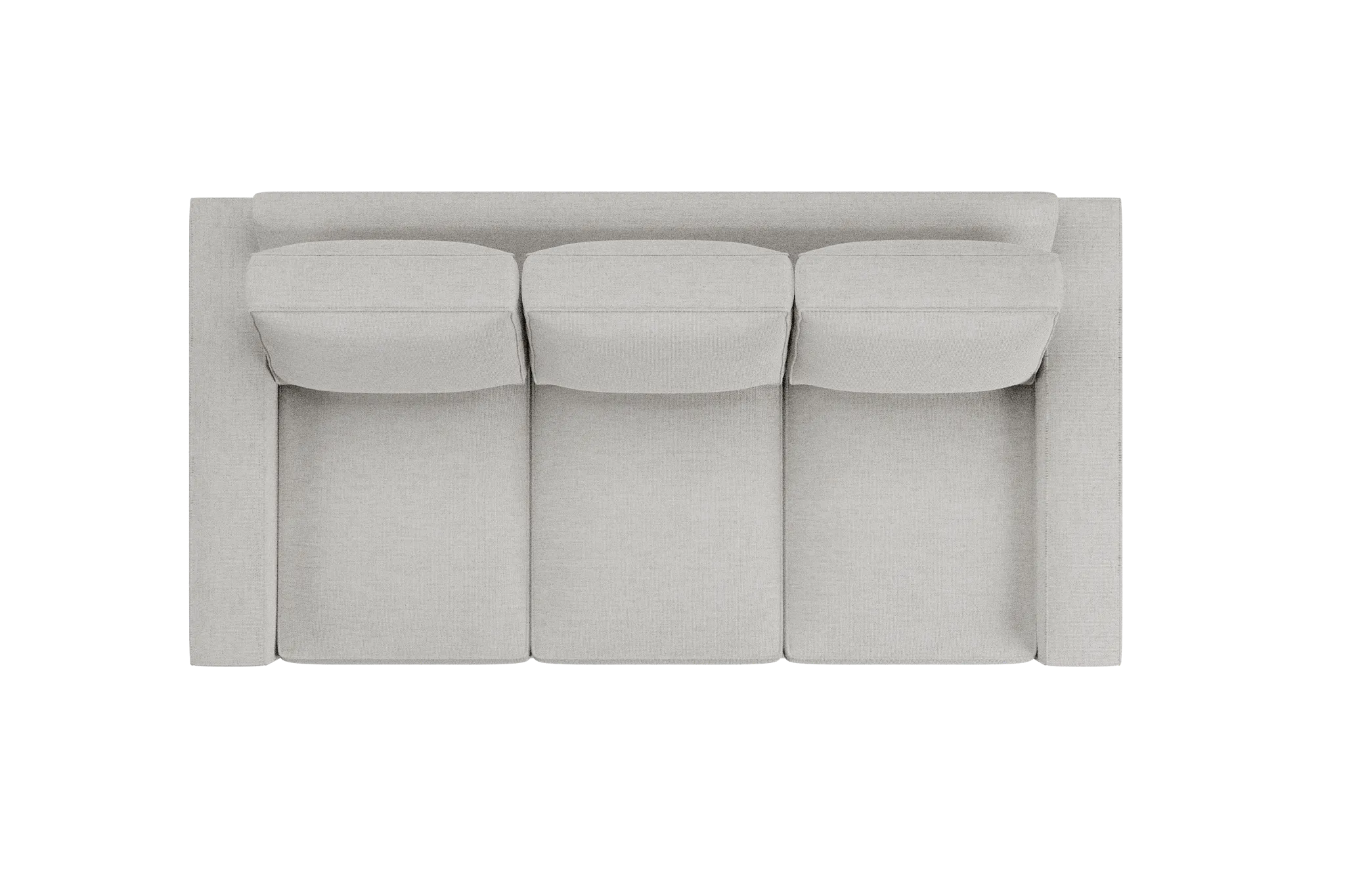Edgewater Maguire Ivory 84" Sofa W/ 3 Cushions