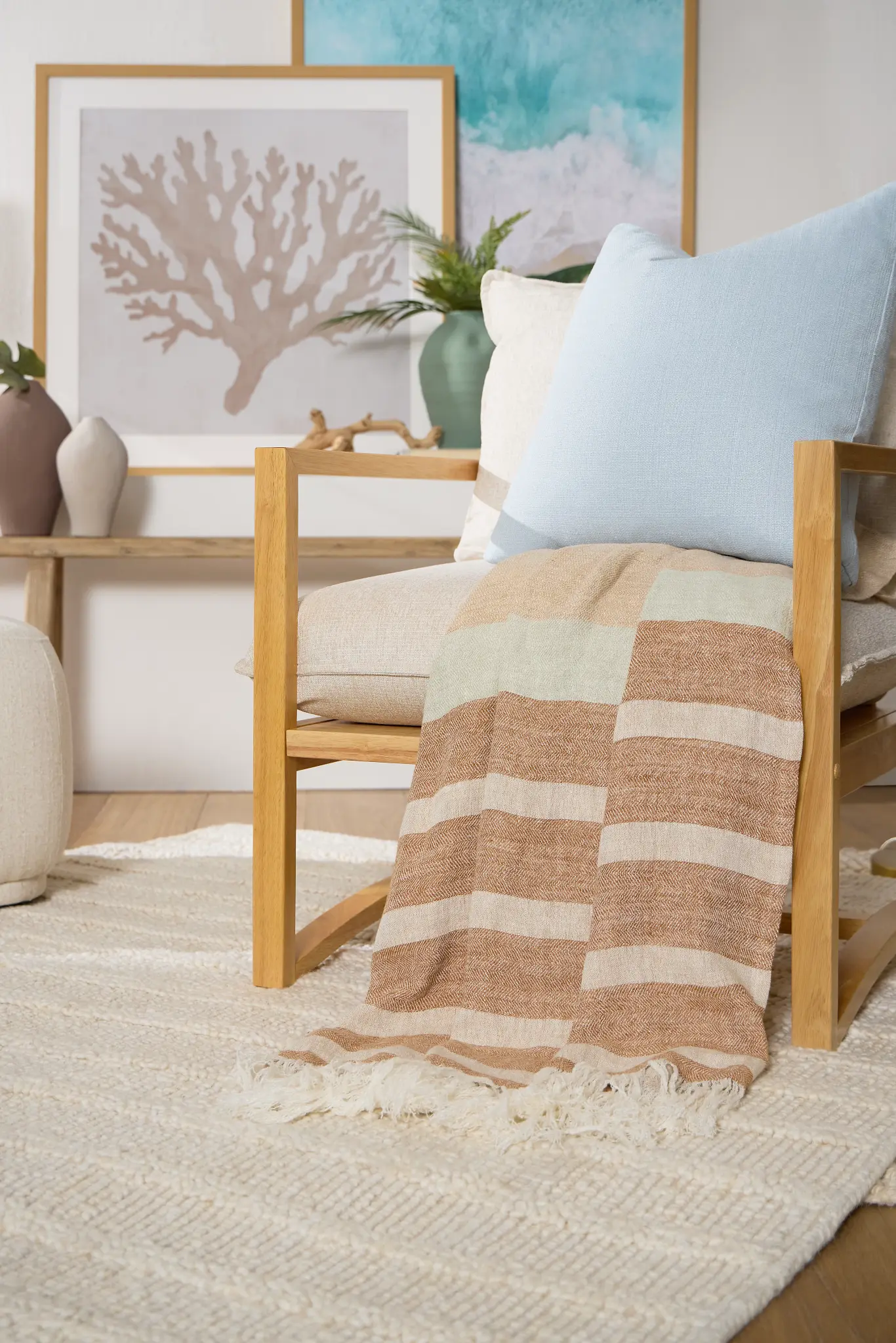 Shari Brown 50"x 60" Throw Shari Brown 50"x 60" Throw