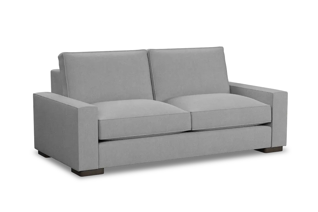 Edgewater Suave Gray 84" Sofa W/ 2 Cushions Edgewater Suave Gray 84" Sofa W/ 2 Cushions