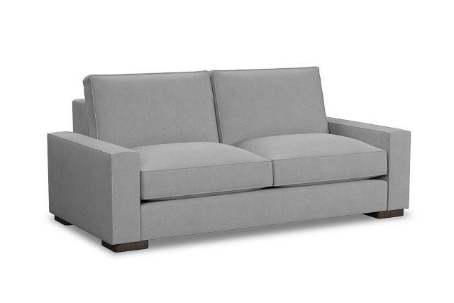 Edgewater Suave Gray 84" Sofa W/ 2 Cushions