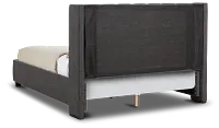 Chatham Dark Gray Low Platform Bed