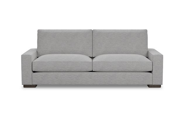 Edgewater Maguire Gray 96" Sofa W/ 2 Cushions