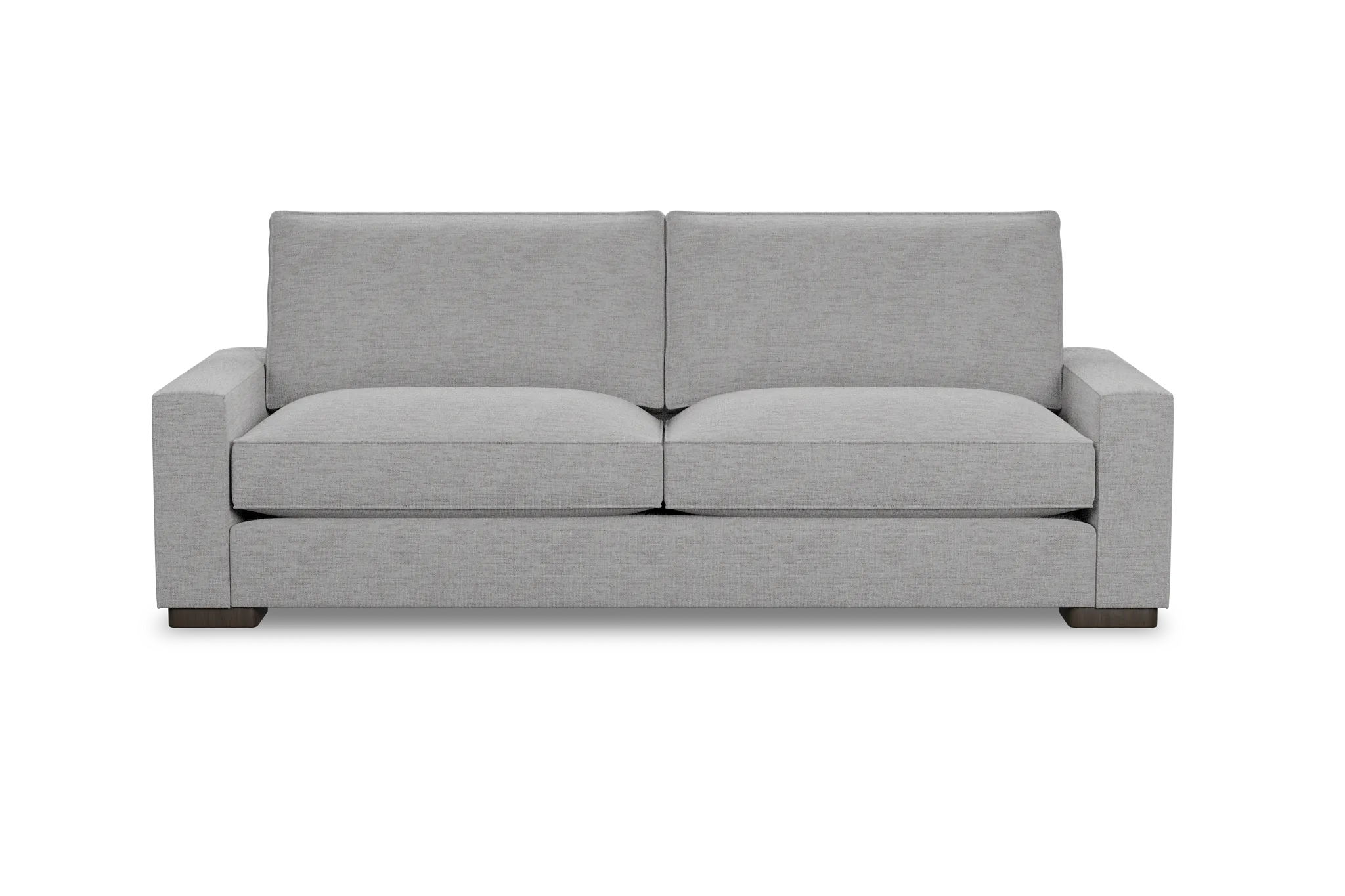 Edgewater Maguire Gray 96" Sofa W/ 2 Cushions