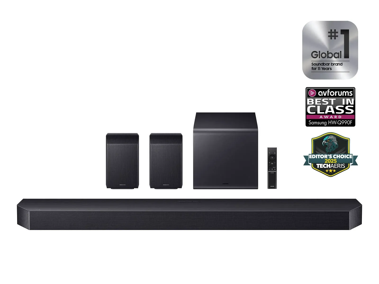 Samsung Q-series Soundbar Hw-q990f 11.1.4 Ch Soundbar