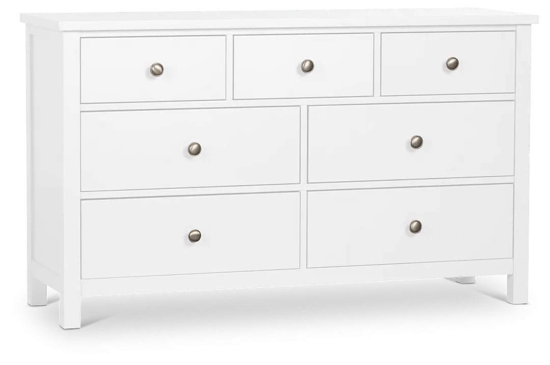 Charleston White Dresser