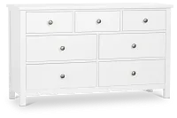 Charleston White Dresser
