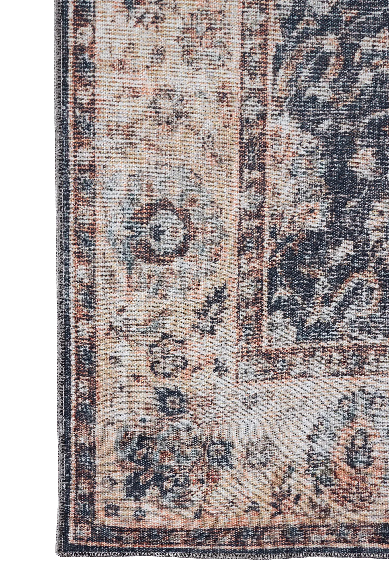 Jesenia Black 6x9 Area Rug