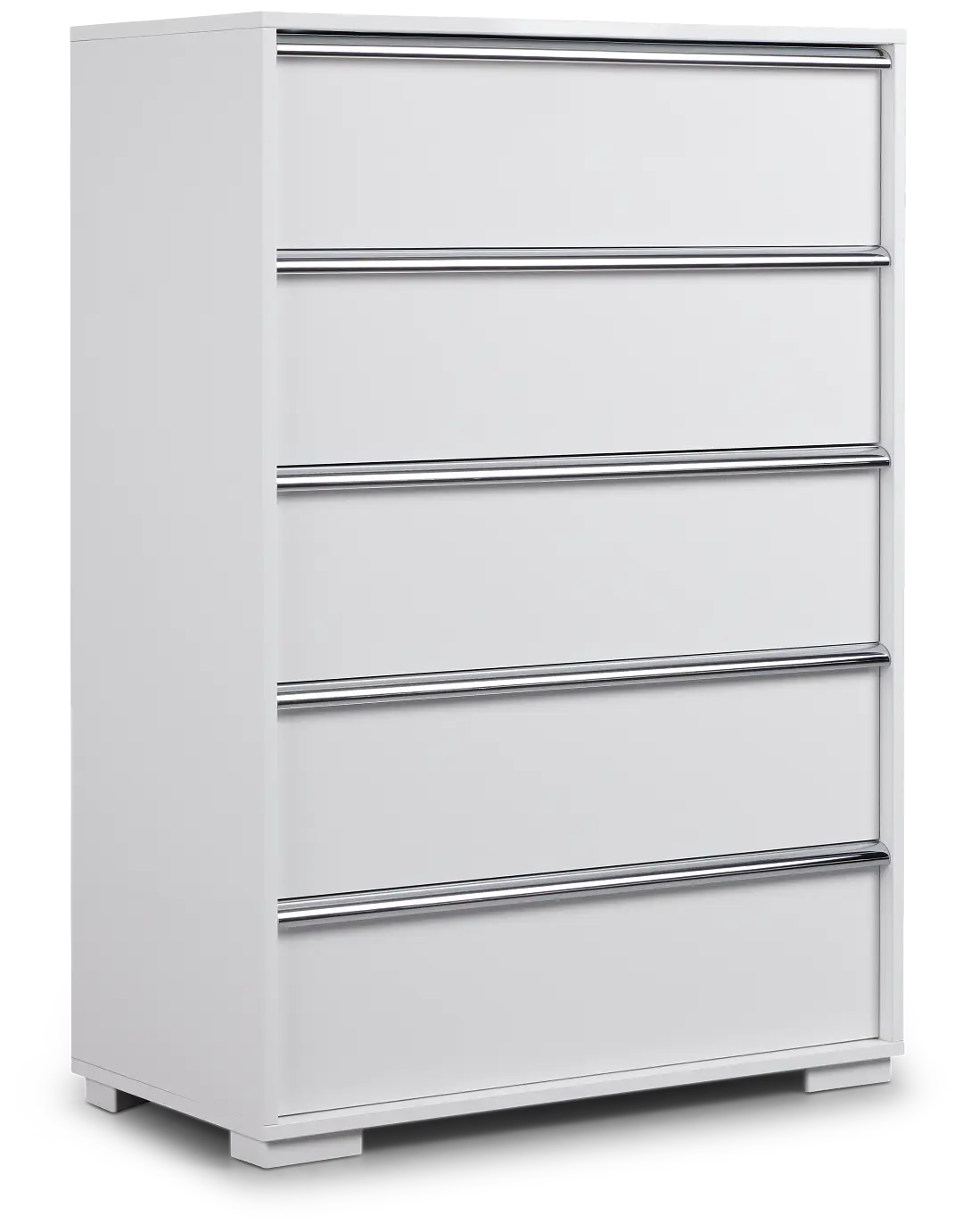 Doral White 5-drawer Chest Doral White 5-drawer Chest