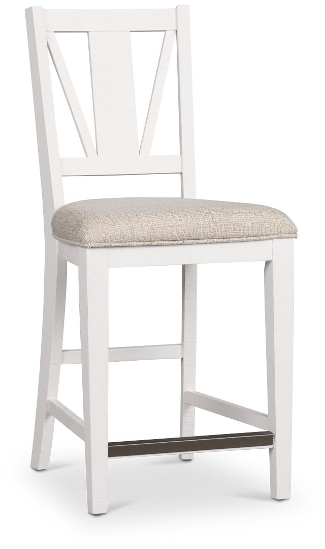 Heron Cove White 24" Barstool