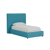 Grayton Elite Teal 54" Upholstered Platform Bed