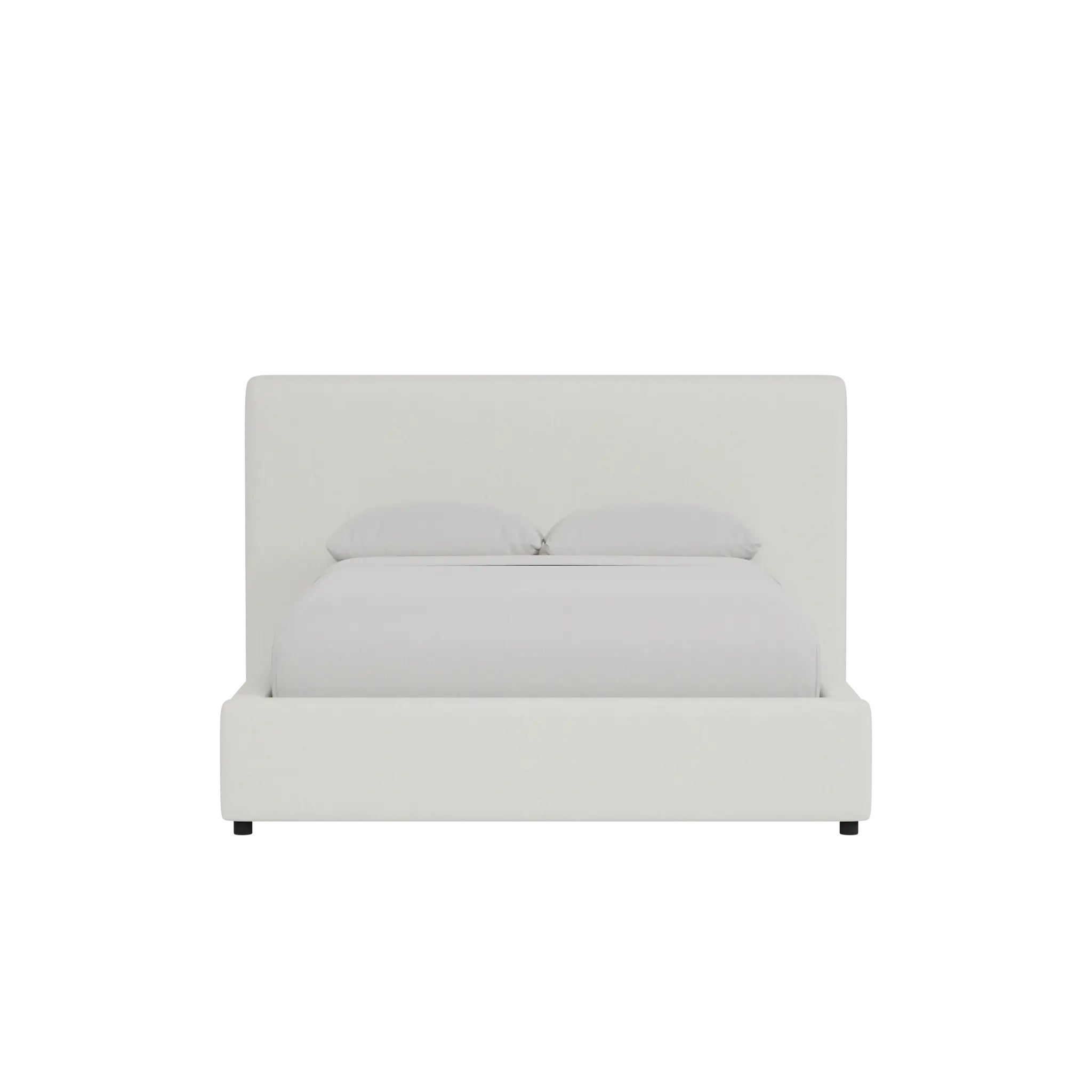 Grayton Elite Ivory 44" Upholstered Platform Bed Grayton Elite Ivory 44" Upholstered Platform Bed