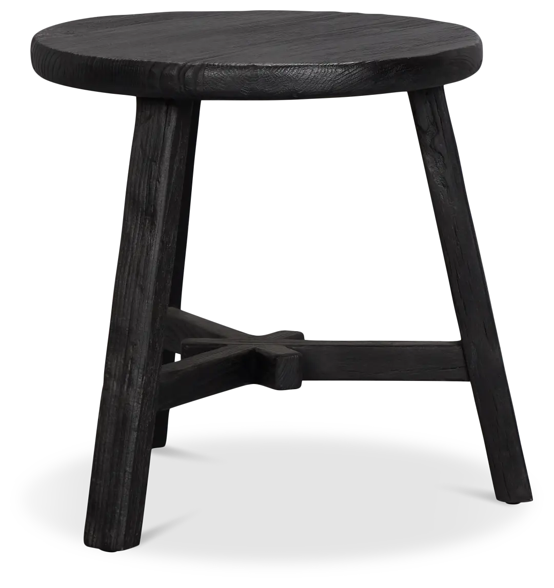 Ronan Black Round End Table Ronan Black Round End Table