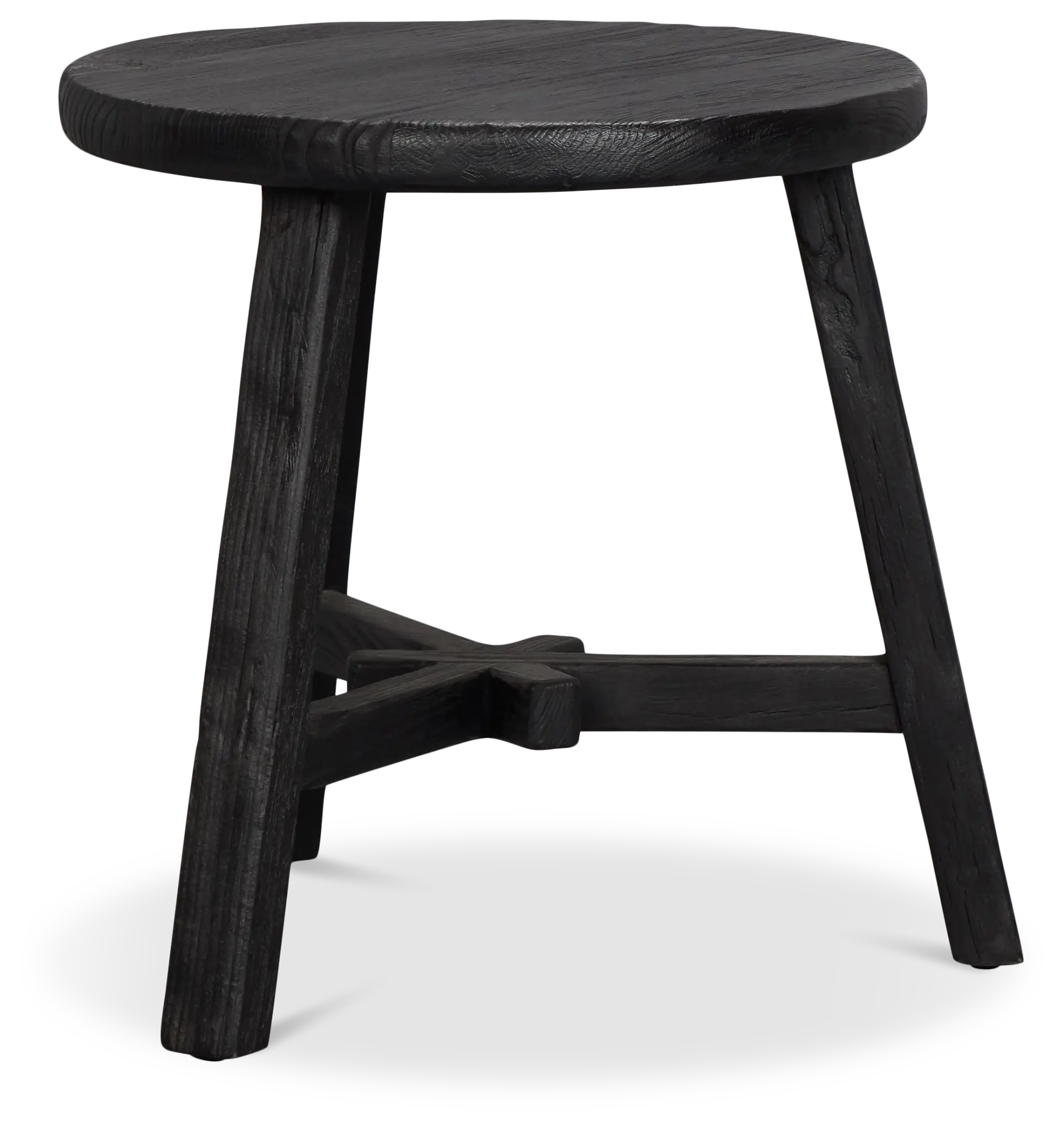 Ronan Black Round End Table Ronan Black Round End Table